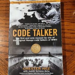 Code Talker by Chester Nez & Judith Schiess Avila Paperback WWII Navajo Memoir