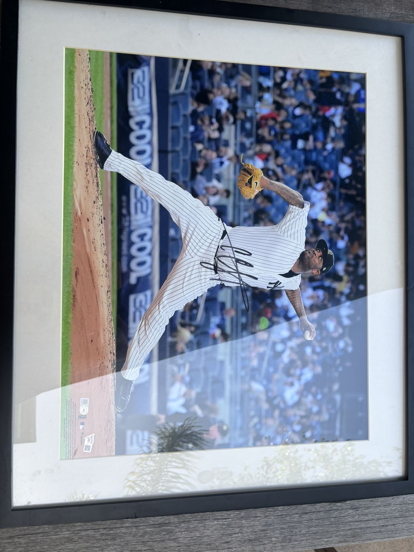 CC Sabathia 20 x 16 Signed Picture