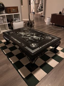 Vintage Chinese Lacquer Coffee Table