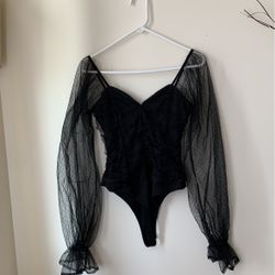 Over the shoulder bodysuit