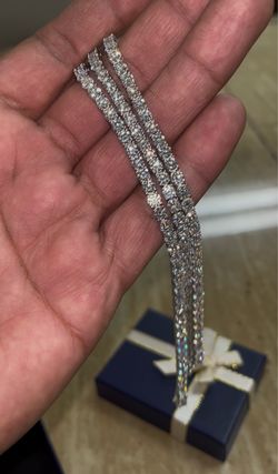 VVS1 Moissanite Tennis Bracelet