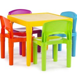 Children’s Plastic Table Set