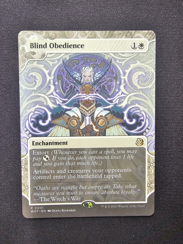 Blind Obedience [Wilds Of Eldraine]