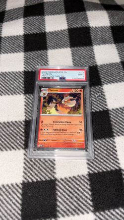 2025 Pokemon Flareon Mint 9/10 pokemon card