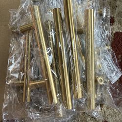 Gold Cabinet Bar Handles 