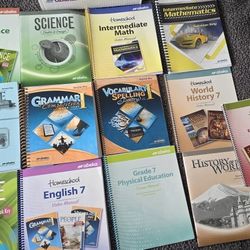 Parents Kit For Abeka Homeschool 7th Grade Like New Condition 