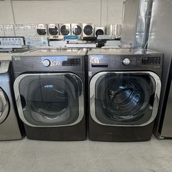 Used LG Set Washer And Dryer Electric / 3 Months Warranty 