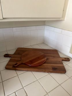 Wooden cutting boards