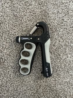 Adjustable Hand Grip Strengthener + Pair of Dumbbells