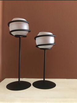(2) Candle Holders