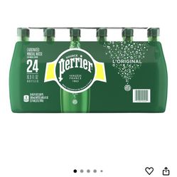 Perrier Mineral Water 24 Bottles