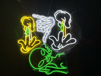 Neon Style Led Light Decorative Wall, Artwork Signs Battery Powered Usb Cord Anything That Usb Plug Plugged Into