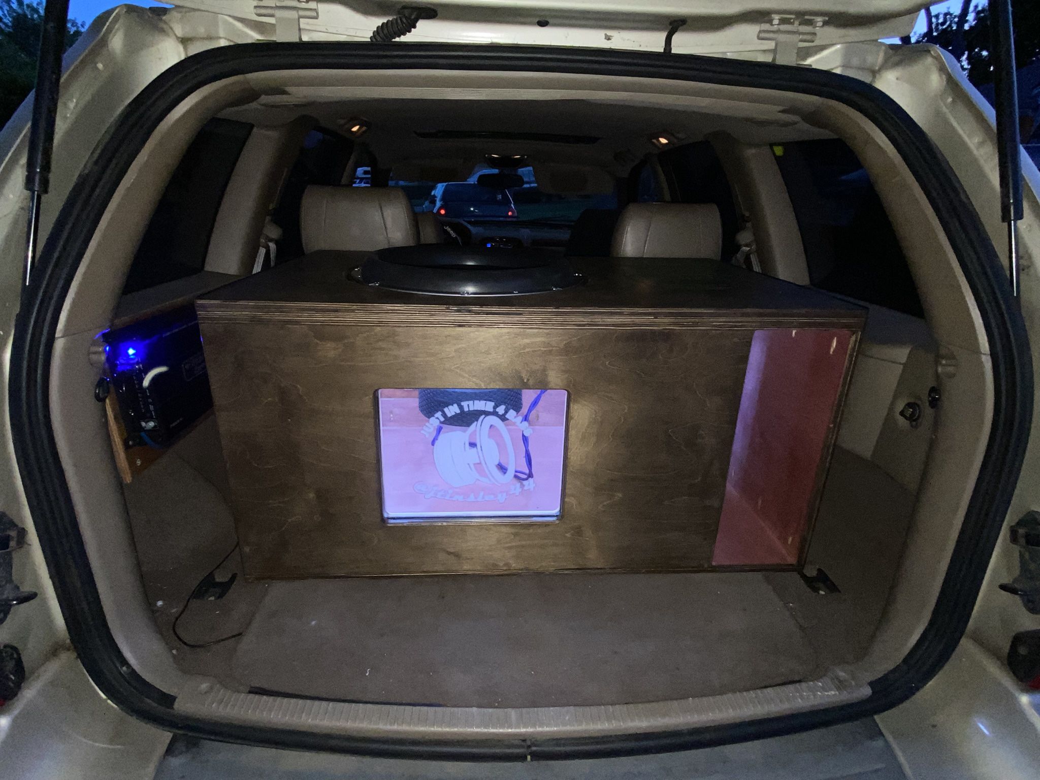 Subwoofer And Custom Enclosure