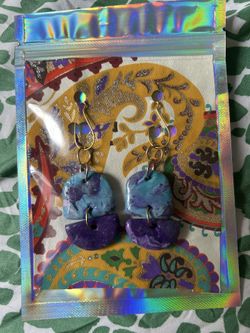 Handmade Poly Clay Earrings