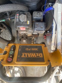 Dewalt pressure washer 3600psI