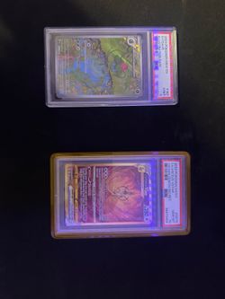 Selling Pokemon cards 60 for ivysaur and 420 for arceus