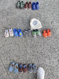 Size 3 Baby Shoes Lot 