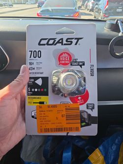 Coast FLX65R Rechargeable LED Headlamp