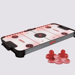ESPN Jumbo LED Tabletop Air Hockey Brand New In Box