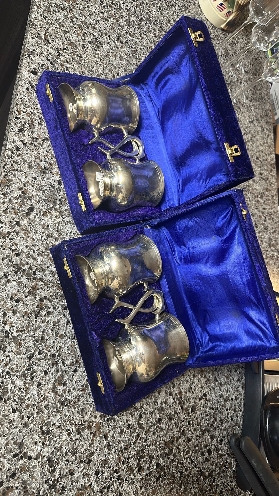 4 Beer Stein Goblets / Oktoberfest!