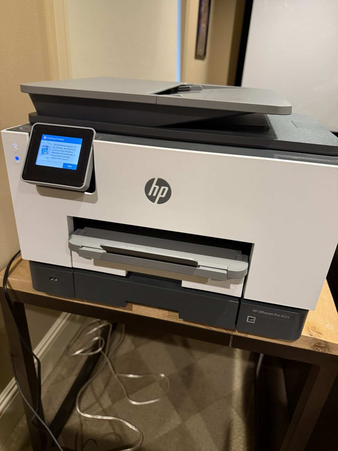 HP OfficeJet Pro 9025 Wireless All-In-One Printer – As-Is / Needs Repair