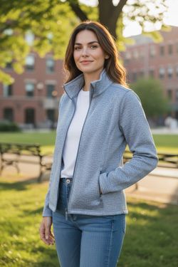 Mountain Warehouse Full-Zip Fleece Jacket - Womens US 2