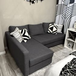 LIKE NEW FREY SECTIONAL WITH CHAISE – $350