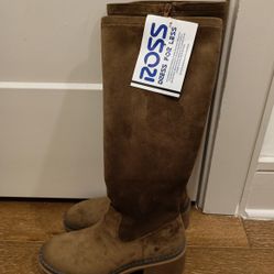 White Mountain Brand New Brown Mid-Calf Boots – Size 6