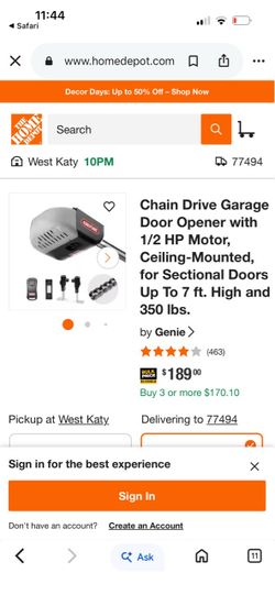 Genie Garagedoor Opener