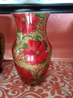 Hand crafted vases