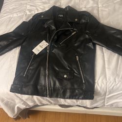 ZARA LETHER JACKET. Brand New TAG ON
