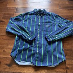 supreme pinstripe button shirt SS18