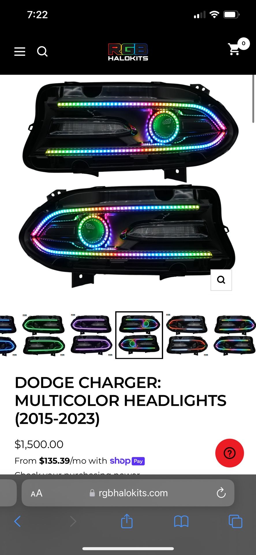Dodge Charger Headlights