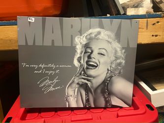 Metal Marilyn Monroe Collectables