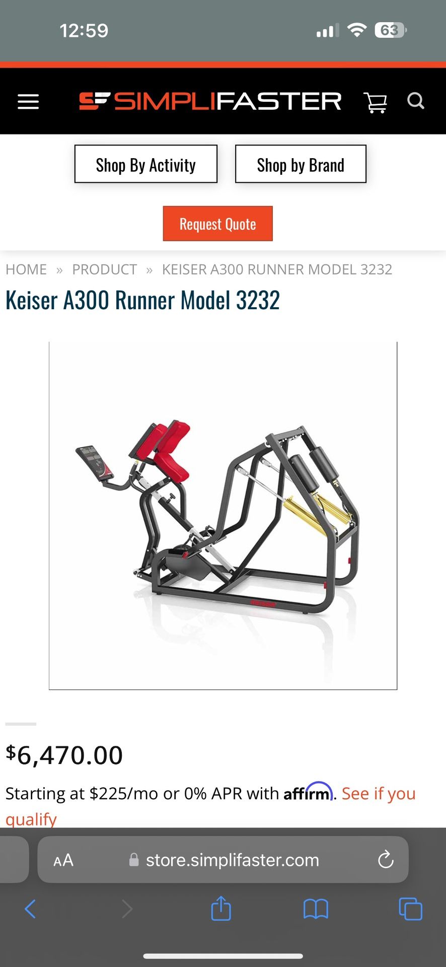 Keiser air runner new arrivals