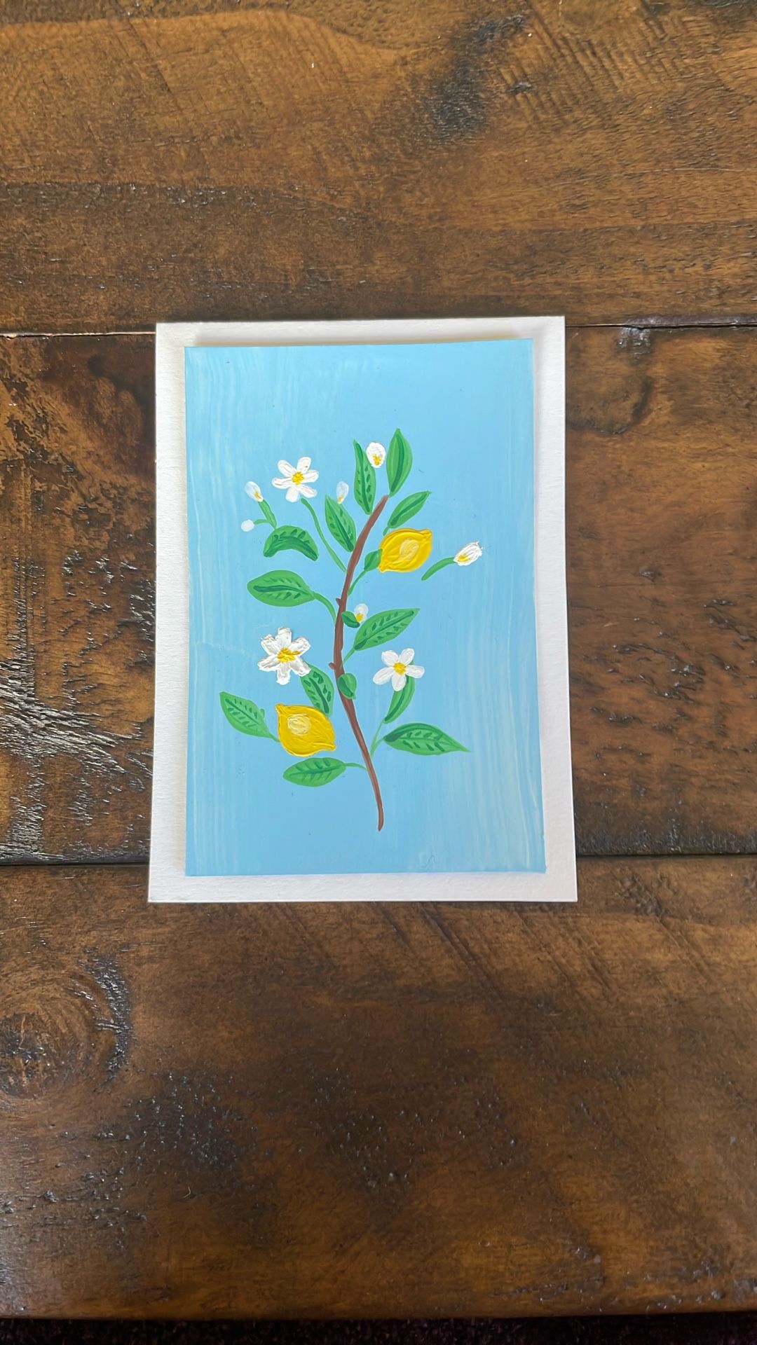 Hand-painted Card