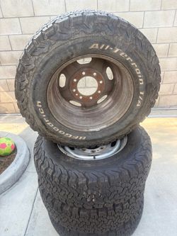 Llantas y rines 245/75 R17 para Ford F250