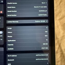 iPad Air 11 Inch