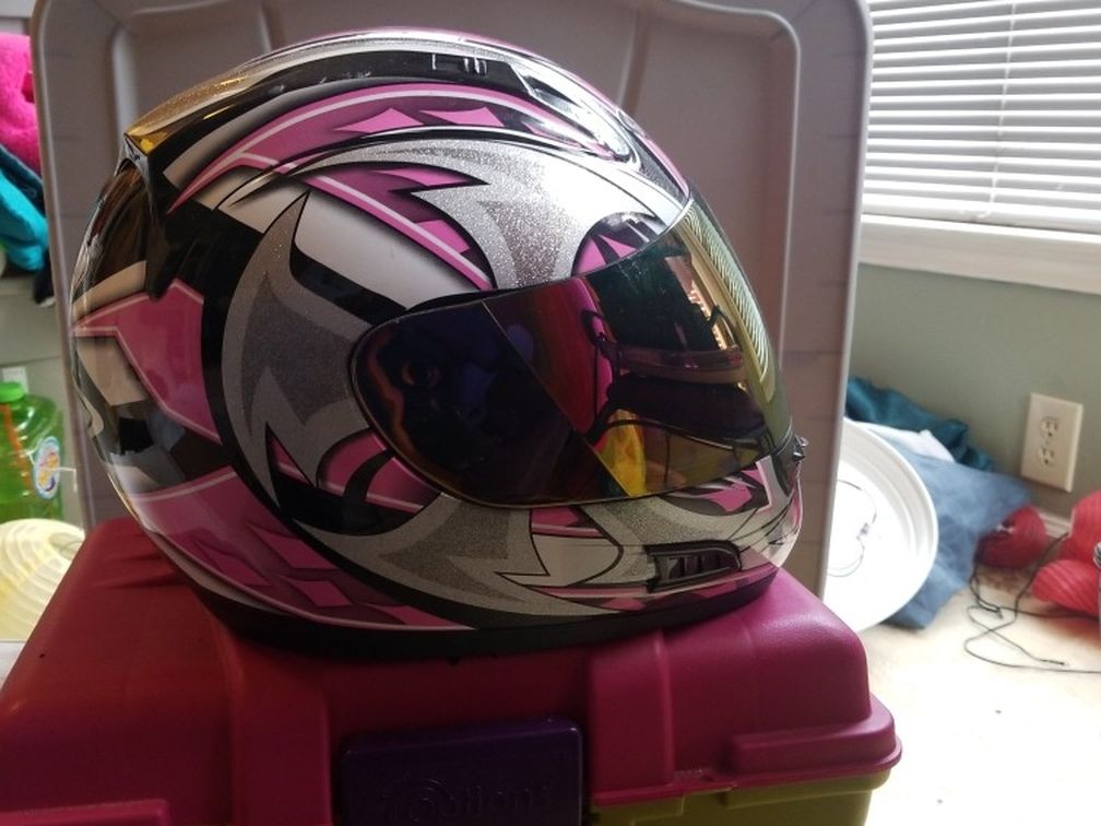 Ladies/Girls XS Vega Altura Motorcycle Helmet