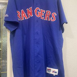 New Texas Rangers Jersey Never Use 