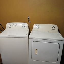 Amana Washer And Dryer Set 