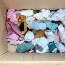 Baby Girl Pjs Socks And Head Bands 