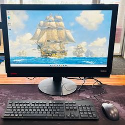 Lenovo ThinkCentre M910Z 24” Touchscreen All IN ONE PC  Core i5-7500 3.41Ghz 16GB RAM 256GB SSD