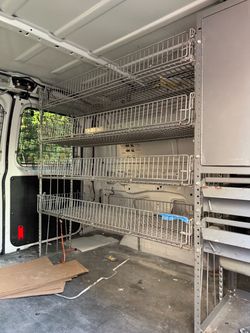 Van shelves