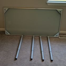 Frosted Glass Work Table