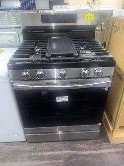 Samsung Freestanding Gas Stove Range (Stainless Steel)