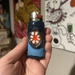 Shark Handmade Lighter Case 