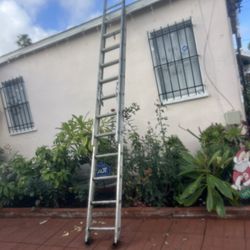 Escaleras de 20 pies de aluminio muy barata