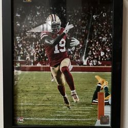 NFL San Francisco 49ers Deebo Samuel #19 Framed Photo