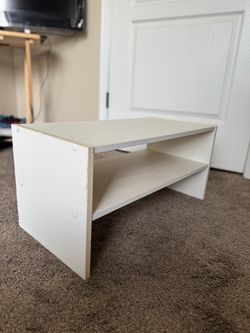 White Shoe Rack/Shelves